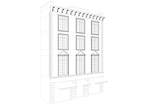 European building 6 3D Model
