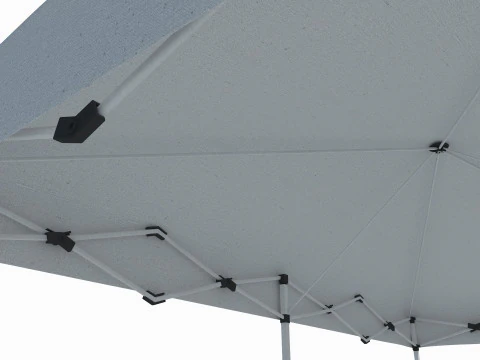 Tenda Acara 4x8 Model 3D