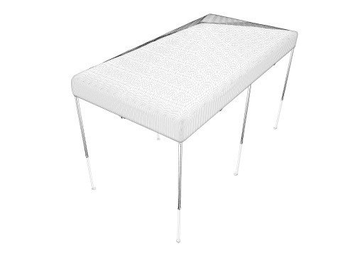 Event Tent 4x8 Modello 3D