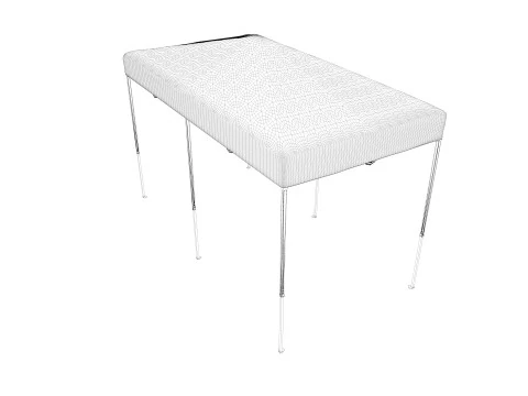 Tenda Acara 4x8 Model 3D