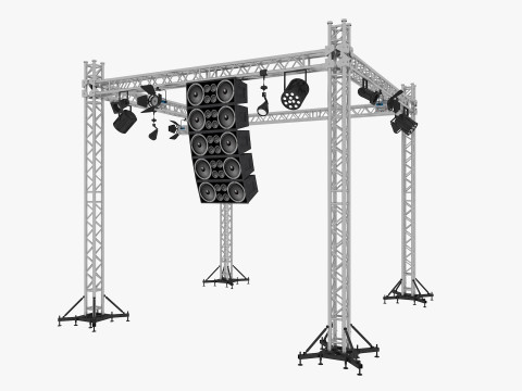 Event Exhibition pack 3D-Modell