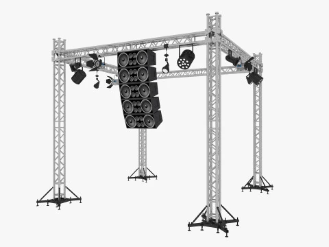 이벤트 전시팩 3D 모델
