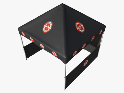 Event Tent 2 4x4 3D Model