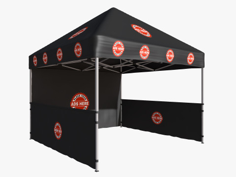 Event Tent 2 4x4 3D Model