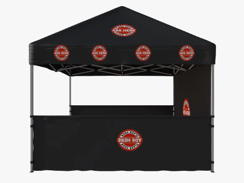 Event Tent 2 4x4 3D Model