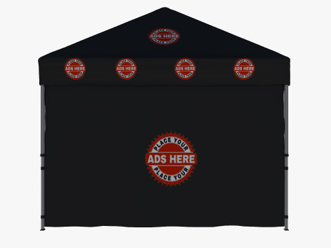 Event Tent 2 4x4 3D Model