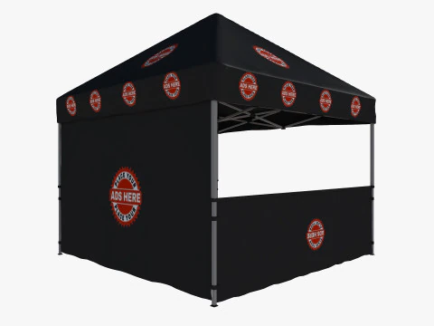Event Tent 2 4x4 3D Model