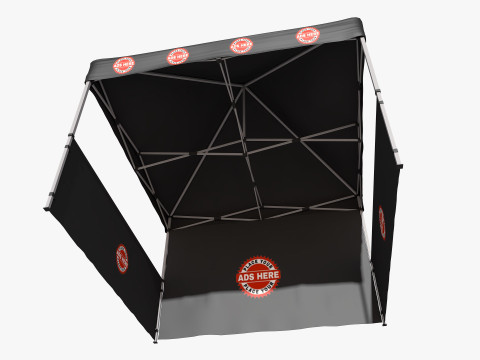 Event Tent 2 4x4 3D Model
