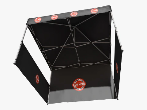 Event Tent 2 4x4 3D Model