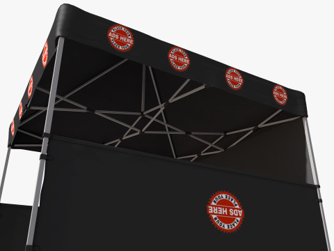 Event Tent 2 4x4 3D Model