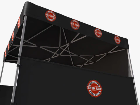 Event Tent 2 4x4 3D Model