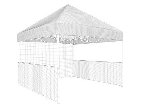 Event Tent 2 4x4 3D Model