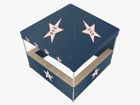Event Tent 3 4x4 3D Model
