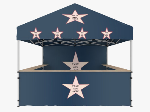 Event Tent 3 4x4 3Dモデル