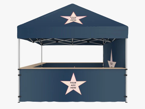 Event Tent 3 4x4 3D Model