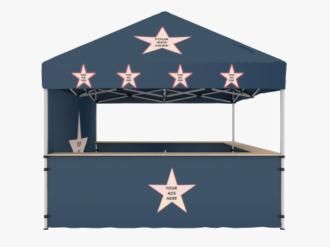 Event Tent 3 4x4 3Dモデル