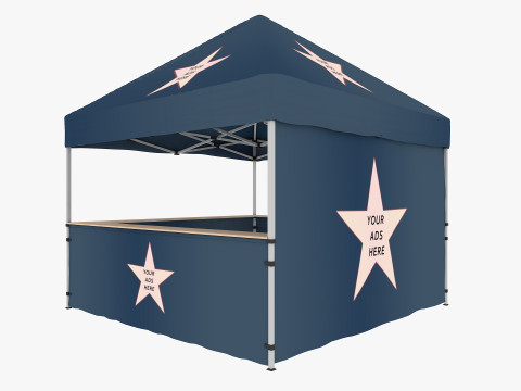 Event Tent 3 4x4 3Dモデル