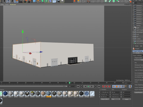 Exhibition Hall Warehouse 2 3D Model