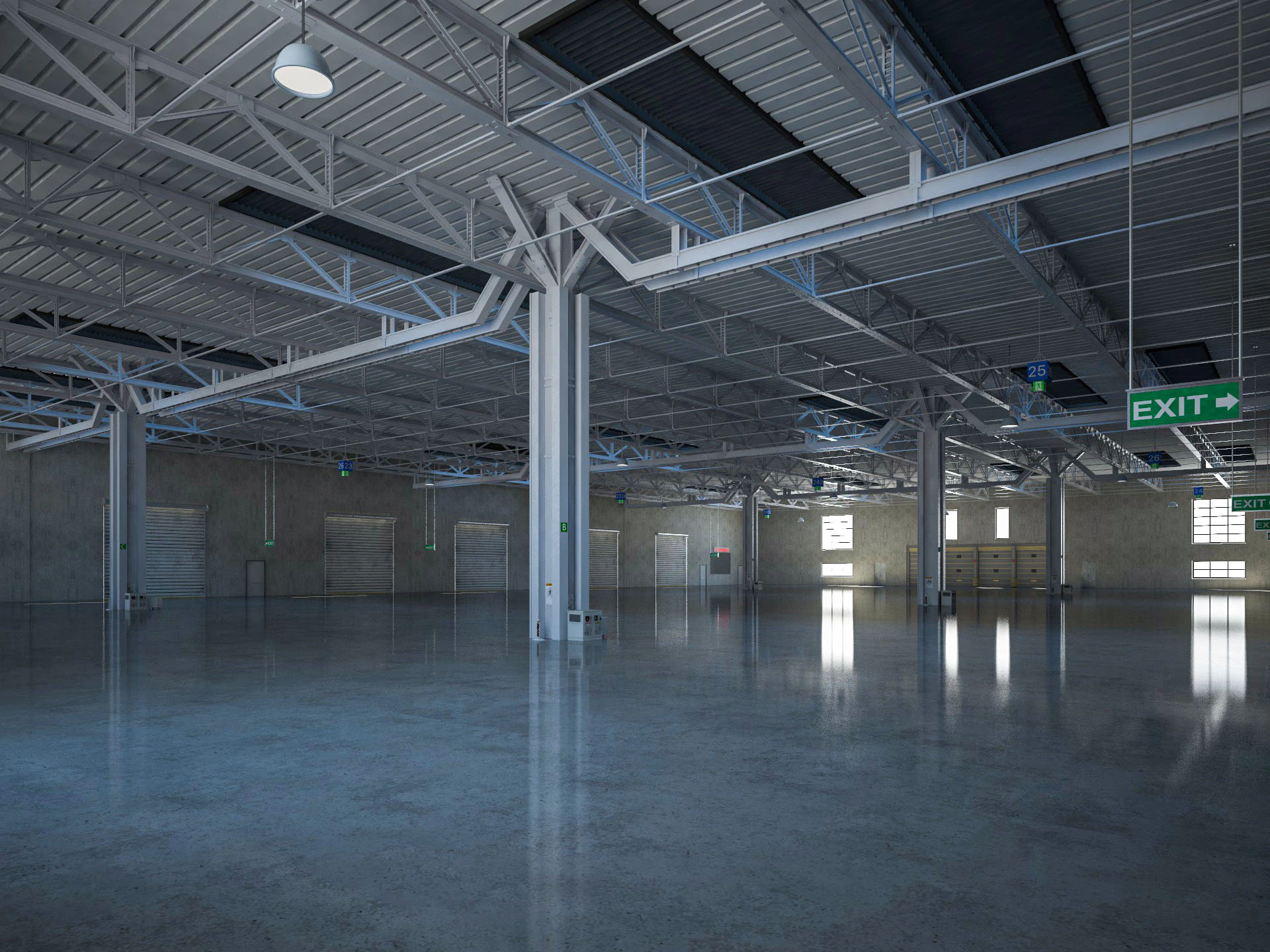 Sala de Exposi&ccedil;&otilde;es 5 Modelo 3D .c4d .max .obj .3ds .fbx .stl .blend 