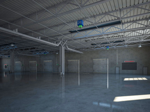 Exhibition Hall 5 Modelo 3D