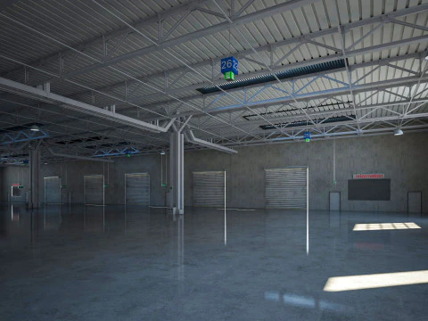 Sala de Exposi&ccedil;&otilde;es 5 Modelo 3D