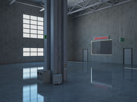 Exhibition Hall 5 Modelo 3D