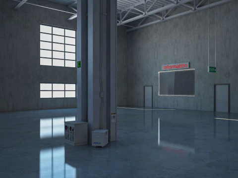 Sala de Exposi&ccedil;&otilde;es 5 Modelo 3D