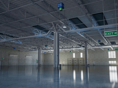 Exhibition Hall 5 Modelo 3D