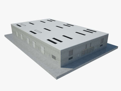 Exhibition Hall 5 Modelo 3D