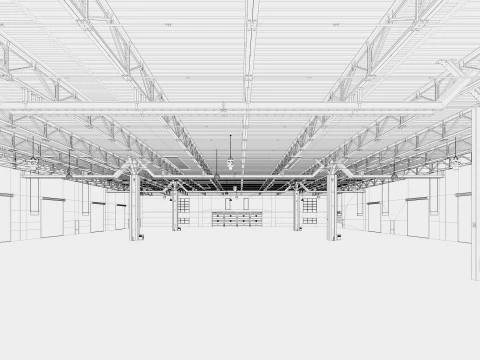 Sala de Exposi&ccedil;&otilde;es 5 Modelo 3D