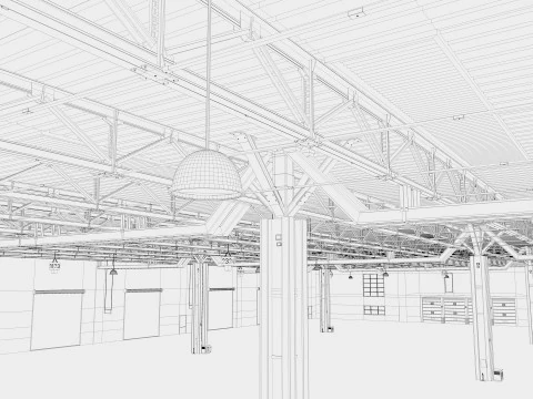 Sala de Exposi&ccedil;&otilde;es 5 Modelo 3D