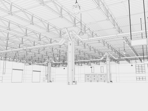 Exhibition Hall 5 Modelo 3D
