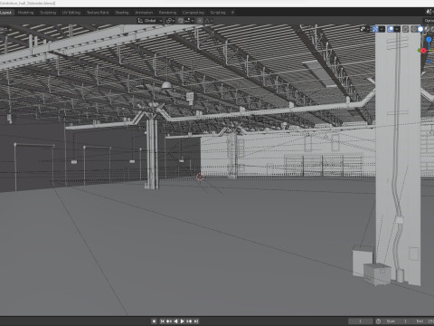 Exhibition Hall 5 Modelo 3D