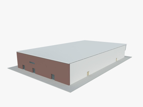 Exhibition Hall interior 11 3D Model