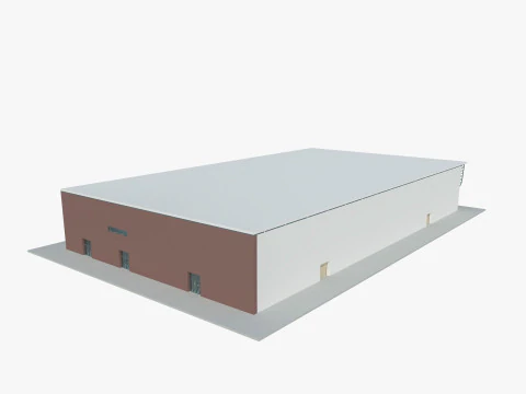 Exhibition Hall interior 11 3D Model