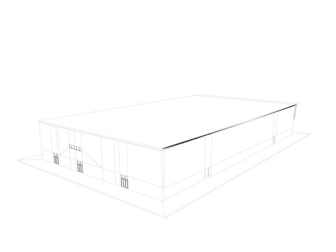 Exhibition Hall interior 11 3D Model