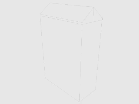 Cartoon Building 3 Low-poly 3D Model