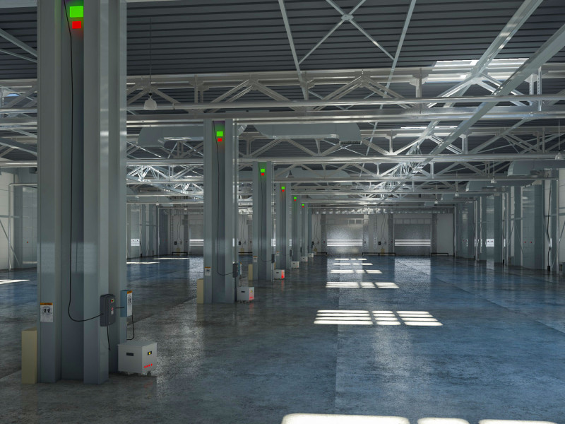 Exhibition Hall interior 12 3D Model .c4d .max .obj .3ds .fbx .stl .blend 