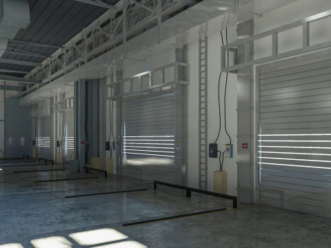 Exhibition Hall interior 12 3D Model