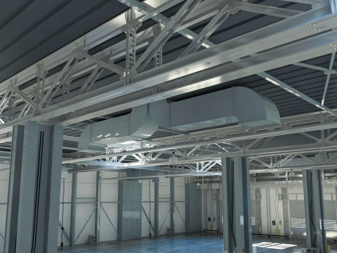 Exhibition Hall interior 12 3D Model