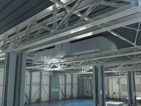 Exhibition Hall interior 12 3D Model