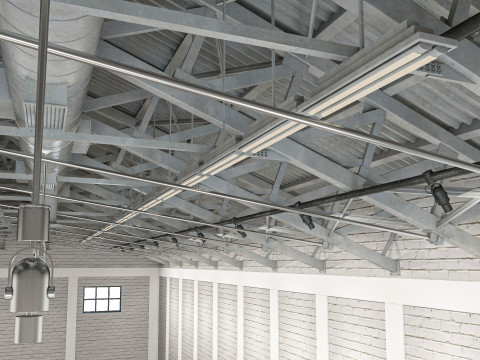Exhibition Hall interior 15 3D 模型