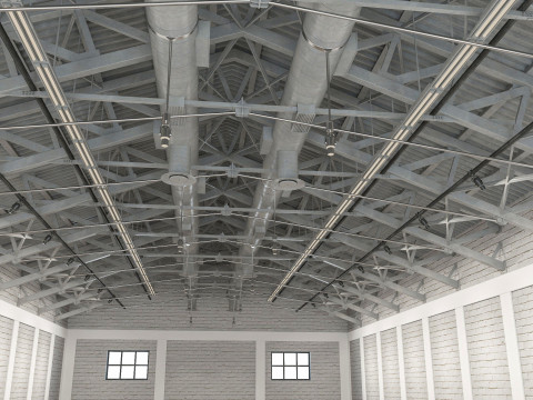 Exhibition Hall interior 15 3D 模型