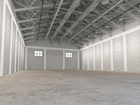 Exhibition Hall interior 15 3D 模型