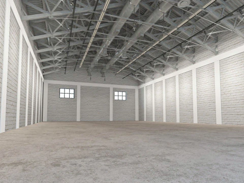 Exhibition Hall interior 15 3D Model
