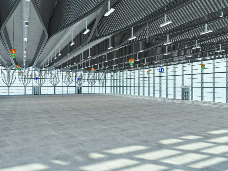 Exhibition Hall exterior and interior 18 3D Model .c4d .max .obj .3ds .fbx .stl .blend 