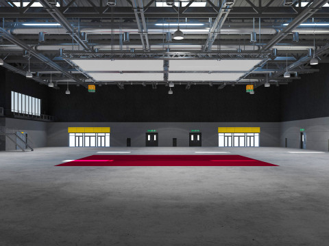 Exhibition Hall 20 interior 3D Model