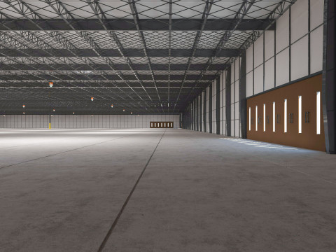 Exhibition Hall interior 21 3D Model