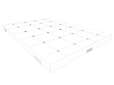 Exhibition Hall interior 21 3D Model