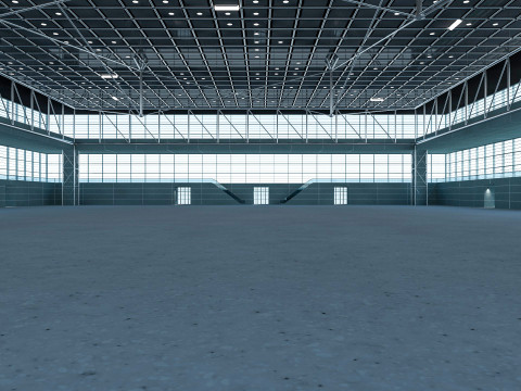 Exhibition Hall 23 3D 모델